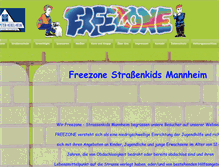 Tablet Screenshot of freezone-mannheim.de